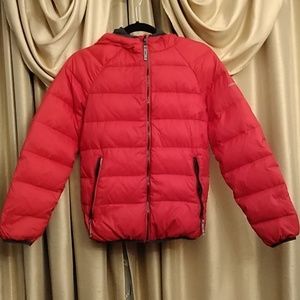 Boys jacket red hawkeco